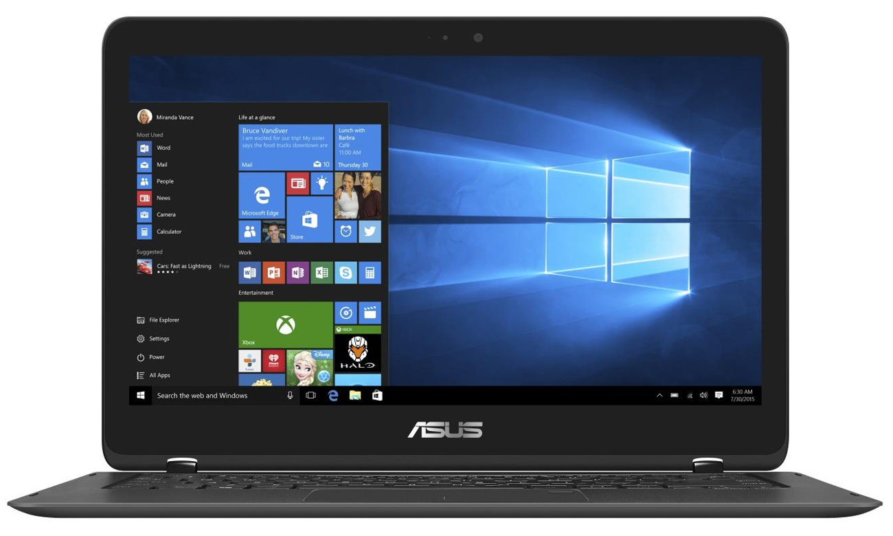 ASUS ZenBook UX360UAK procesor