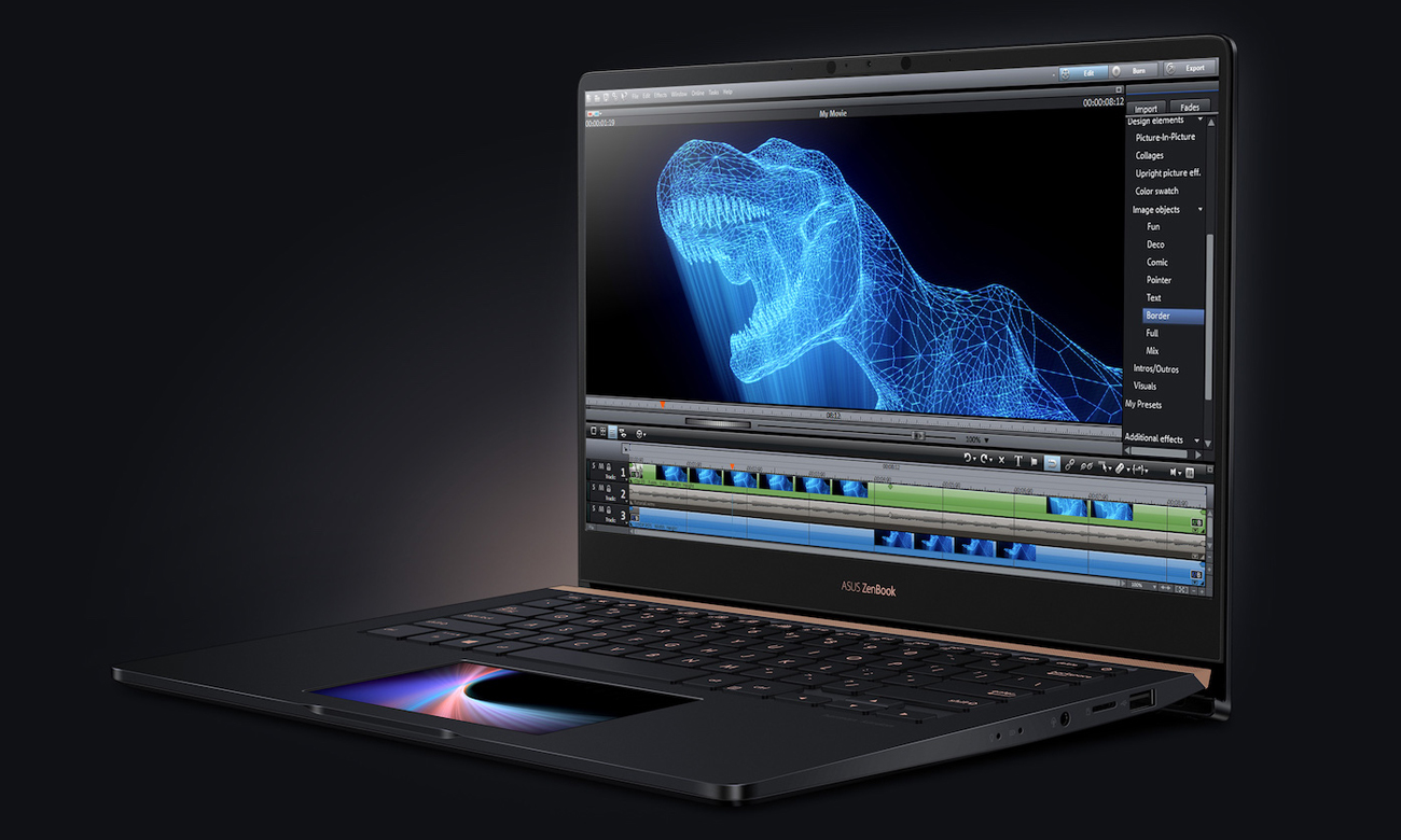 Karta graficzna GeForce GTX1050 MaxQ ASUS ZenBook Pro UX480