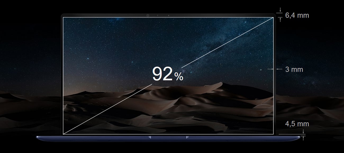 ASUS ZenBook UX533 ekran nanoedge