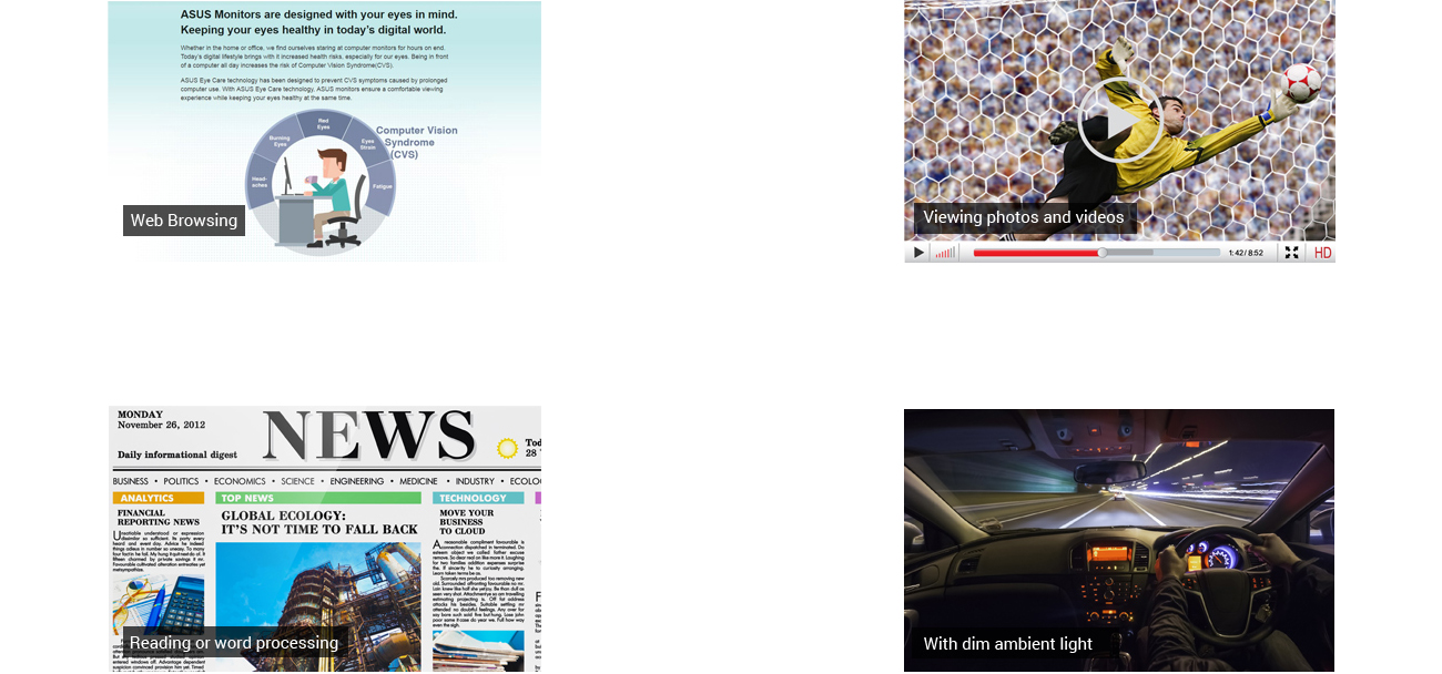 ASUS VA32AQ Blue Light Filter