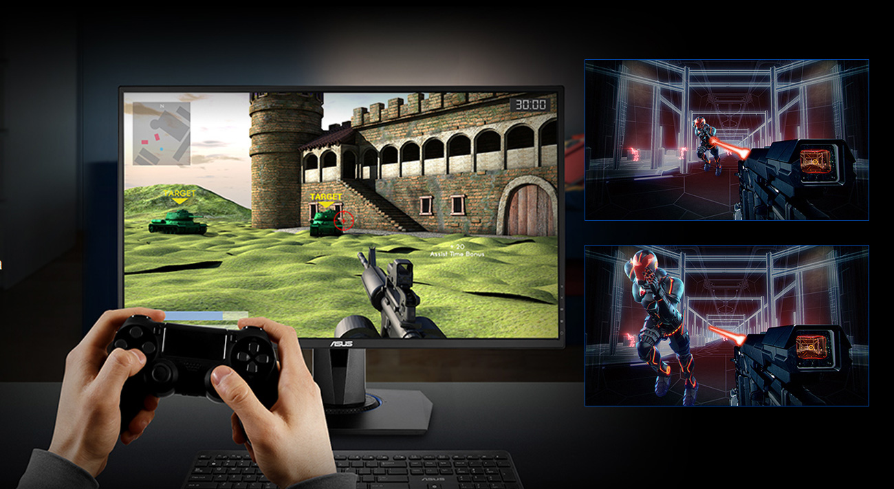ASUS VG245Q Technologia GameFast Input