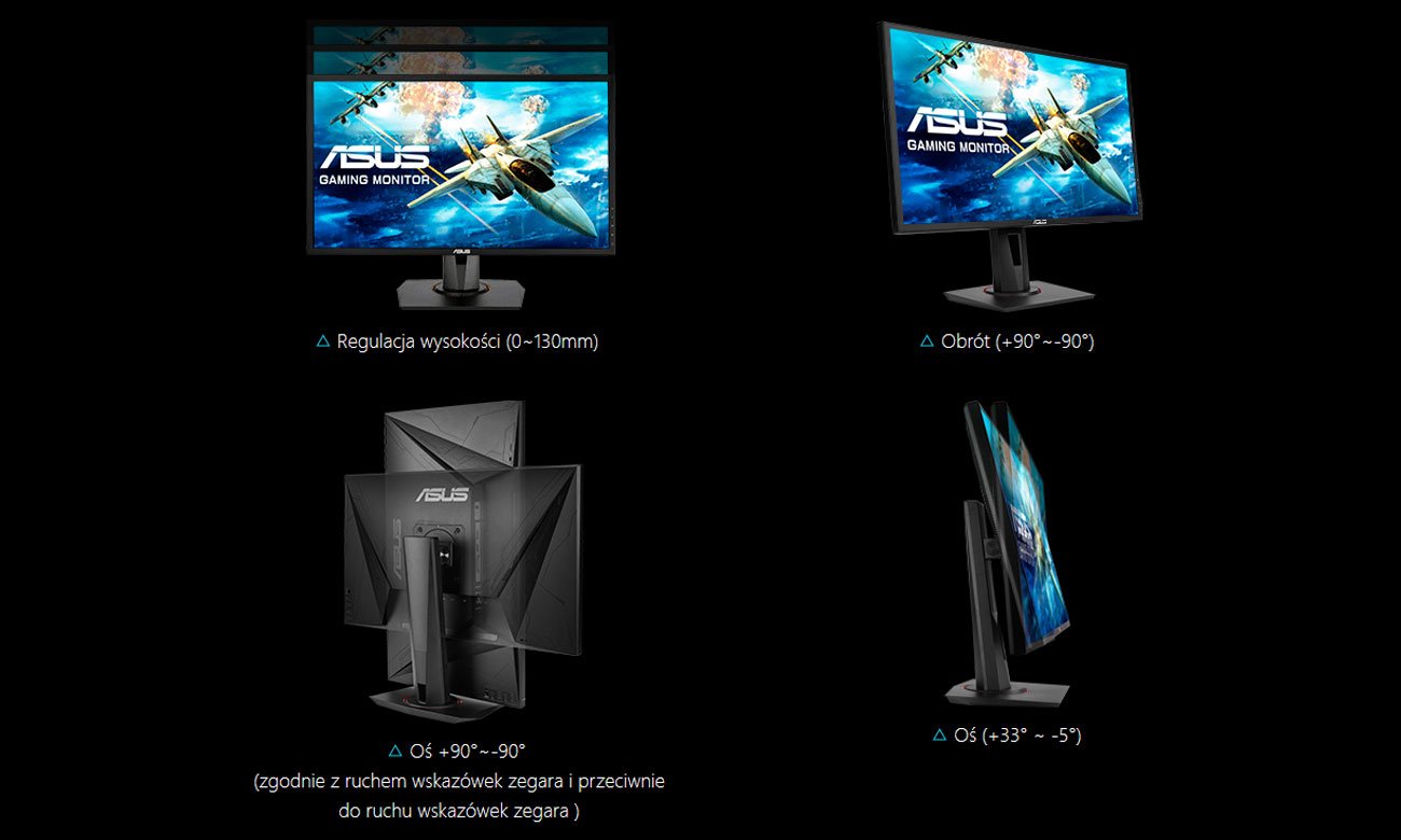 Monitor dla graczy ASUS VG248QG