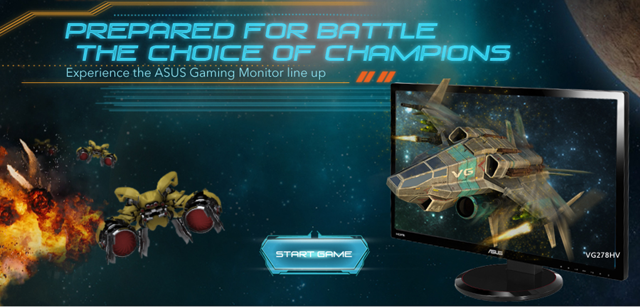 ASUS VG278HV Monitor Dla Graczy