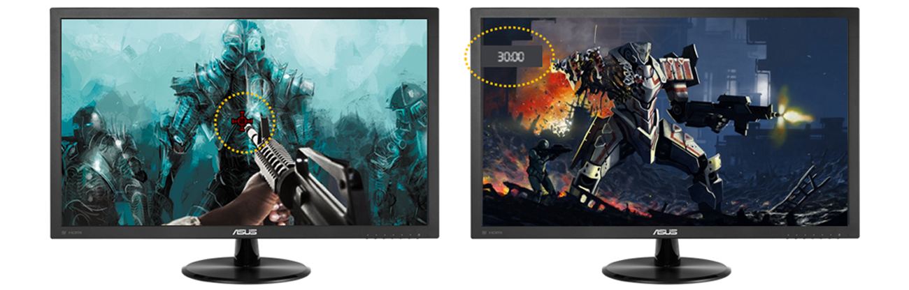 ASUS VP228H Technologia GamePlus