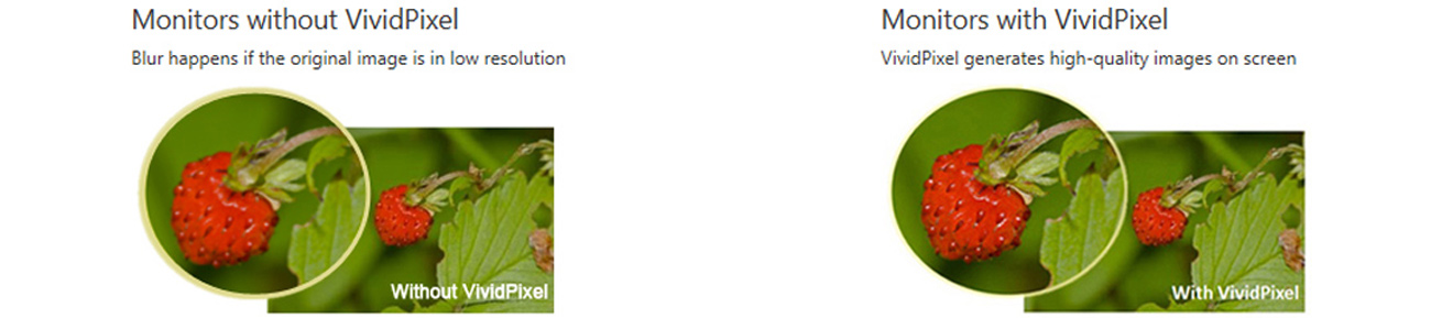 ASUS VP229TA Technologia VividPixel