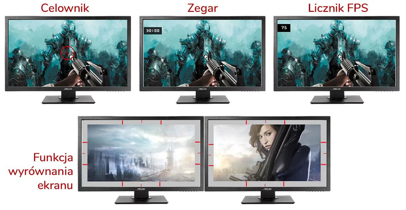 Monitor dla graczy ASUS VP248QGL-P