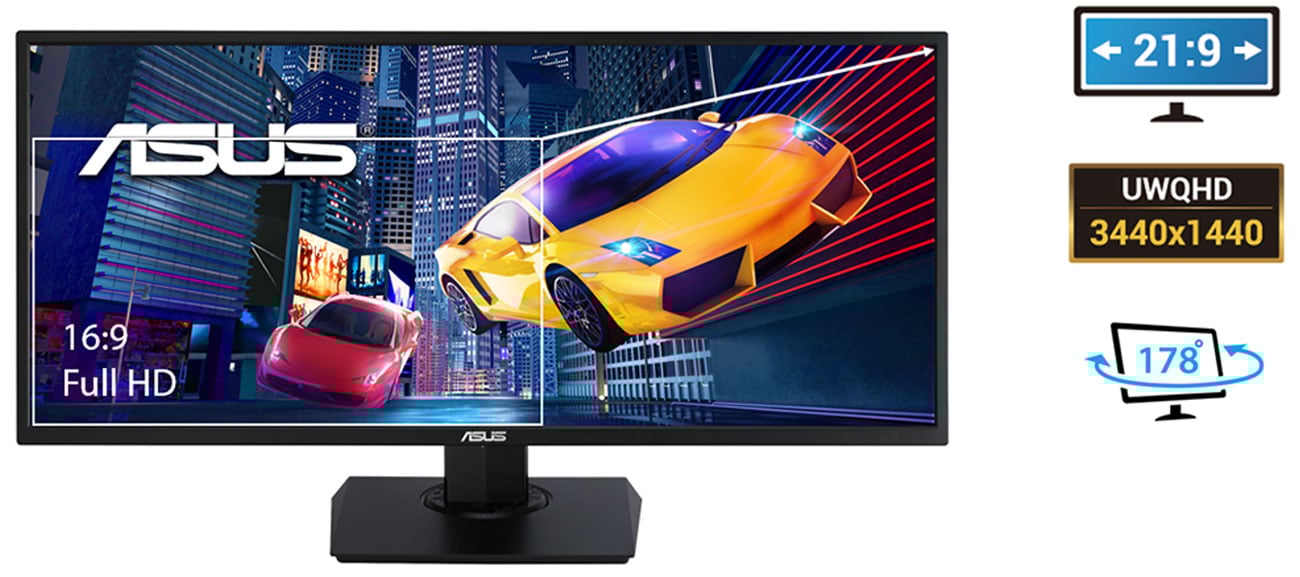 Monitor gamingowy ASUS VP348QGL