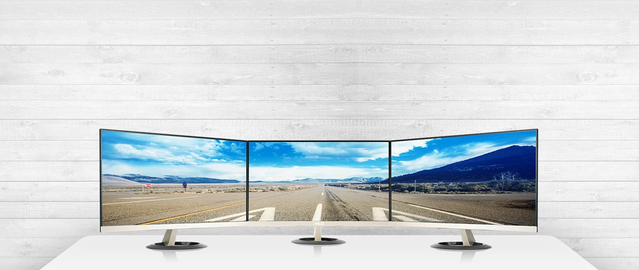 ASUS VZ27AQ Bezramkowa Konstrukcja