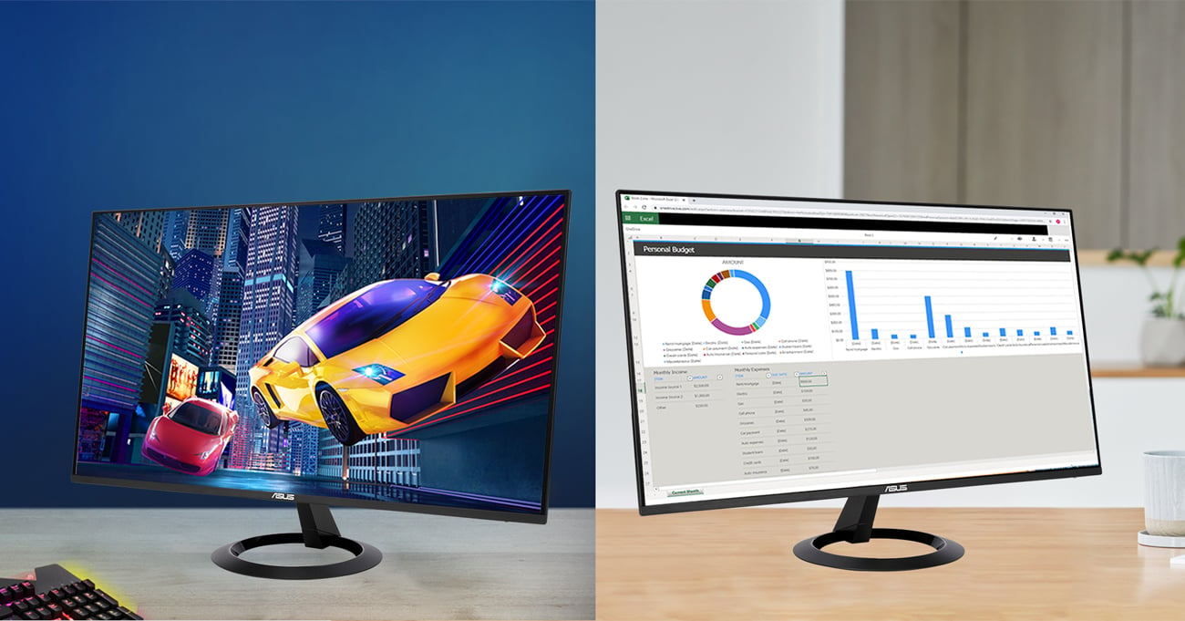 Monitor für Zuhause und Büro ASUS VZ27EHF