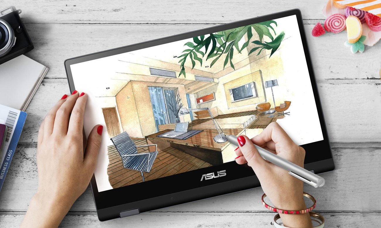 ASUS VivoBook Flip 14 TP412UA Dotykowa obsługa