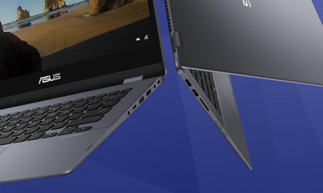 ASUS VivoBook Flip 14 TP412UA Kompletne opcje połączeń