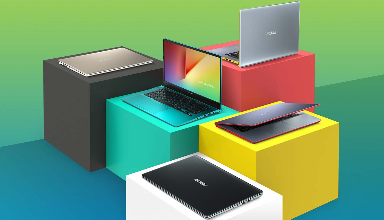 ASUS VivoBook S14 kolorystyka intensywne kolory