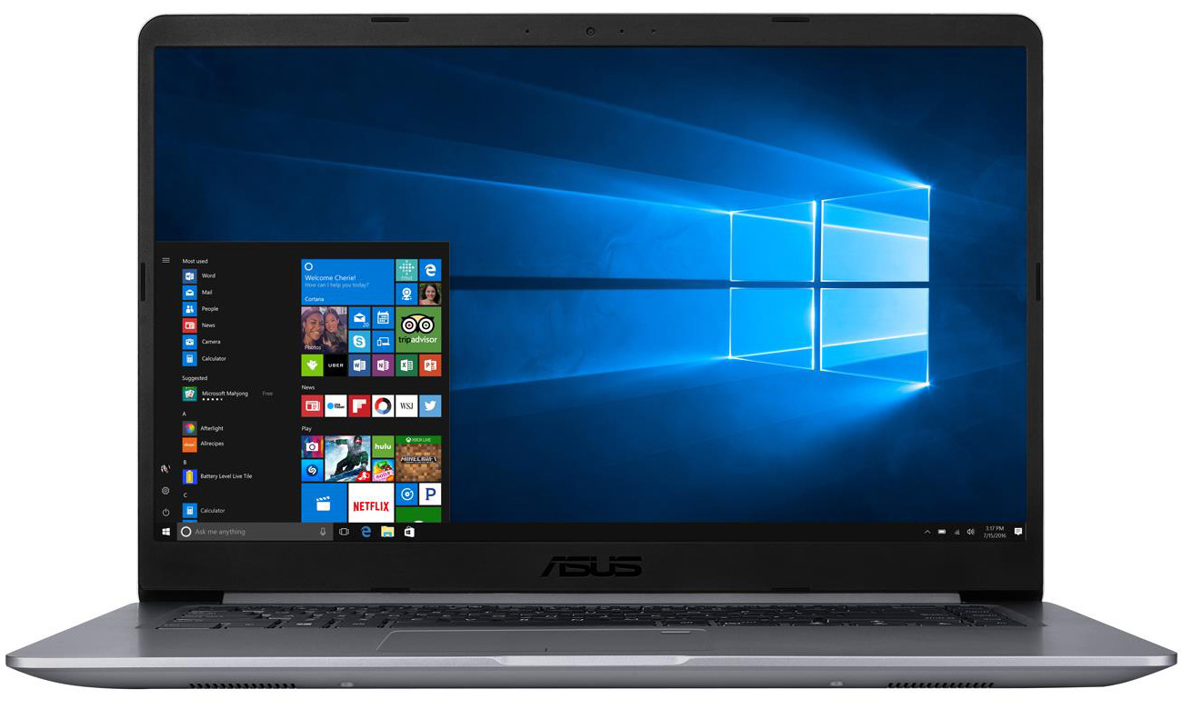 ASUS VivoBook S15 S510UN Wyświetlacz NanoEdge z ultrasmukłą ramką