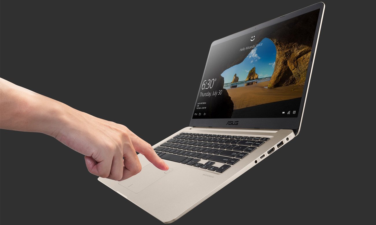 ASUS VivoBook S15 S510UQ czytnik linii papilarnych