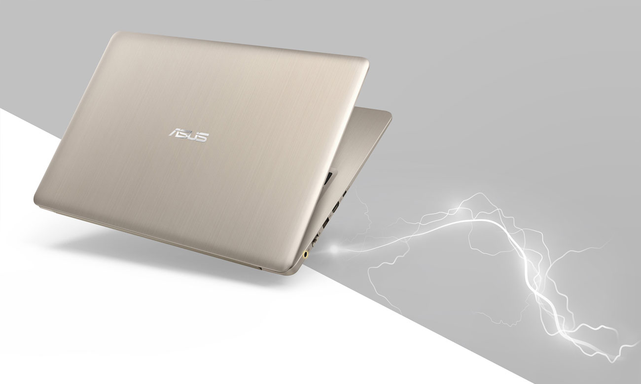 ASUS VivoBook Pro 15 N580GD Technologia szybkiego ładowania i Wydajna bateria