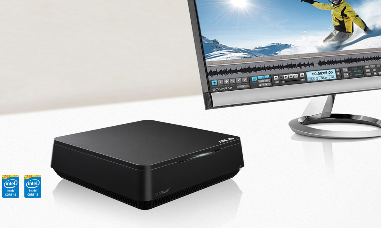 ASUS VivoPC VC62B 2957U Barebone elegancki design