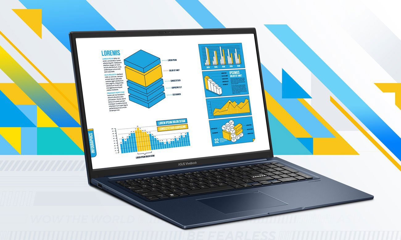 ASUS Vivobook 17 wygląd laptopa
