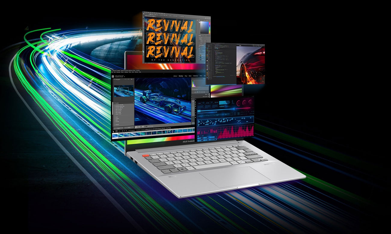 ASUS Vivobook Pro 14X obsługa programów kreatywnych