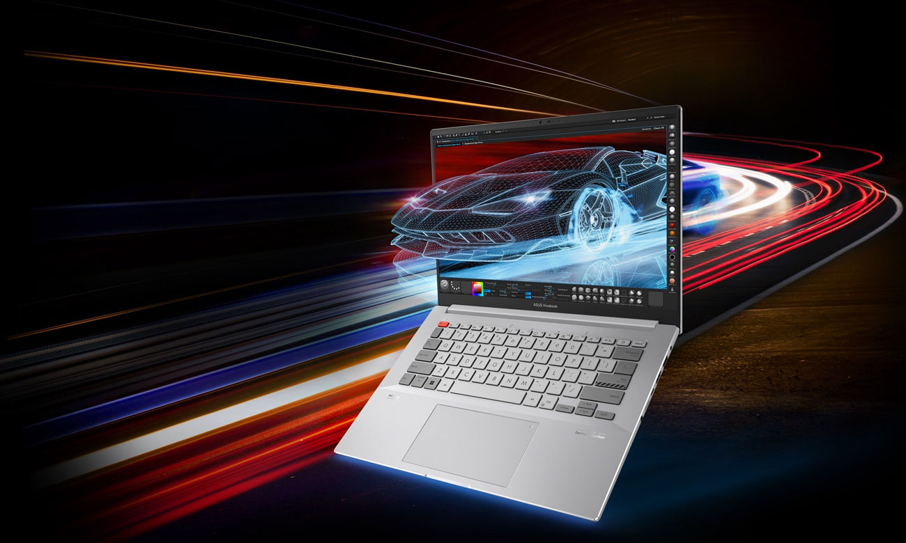Laptop do projektowania graficznego ASUS Vivobook Pro 14X