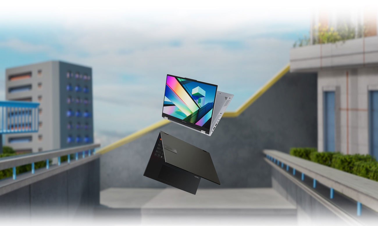 ASUS Vivobook S16 Flip wygląd laptopa