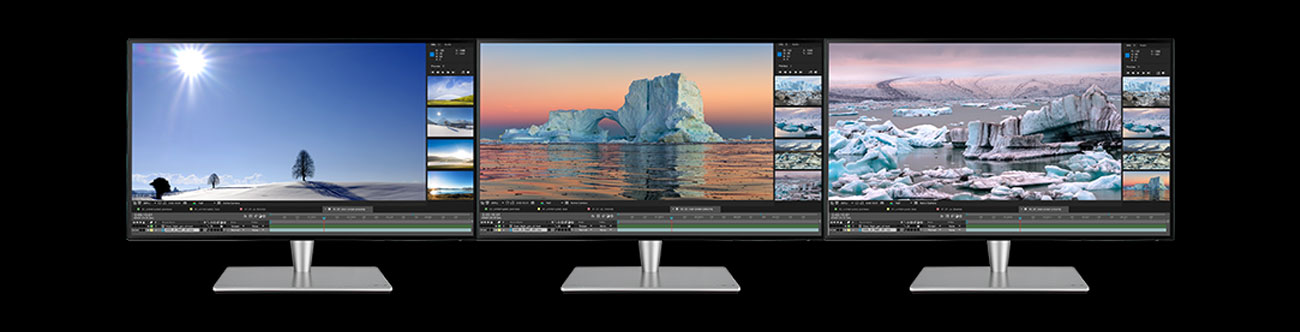 ASUS WS C246 PRO Podłączenie trzech wyświetlaczy