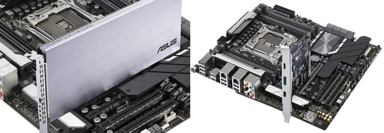 ASUS WS C422 PRO/SE Obsługa Intel VROC i karty ThunderboltEX 3