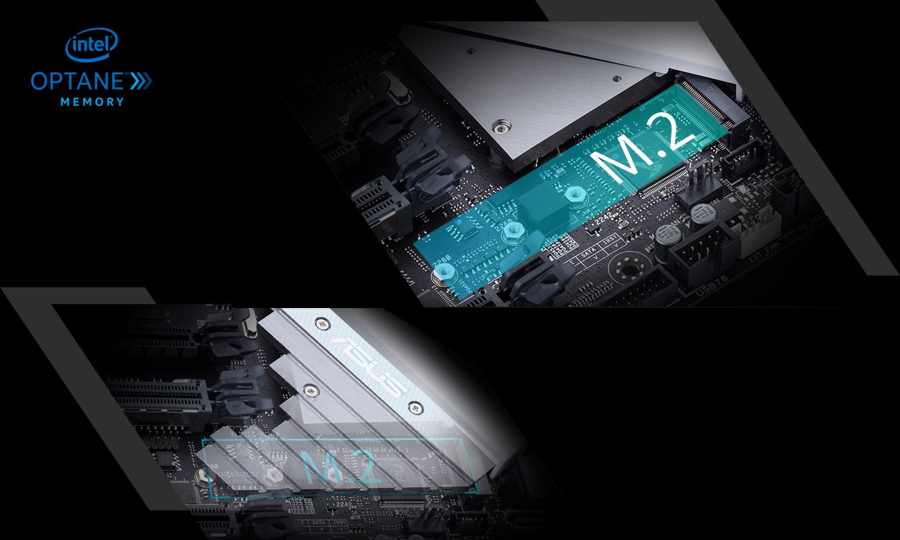 ASUS PRIME X299-A Pamięć SSD M.2 Intel Optane