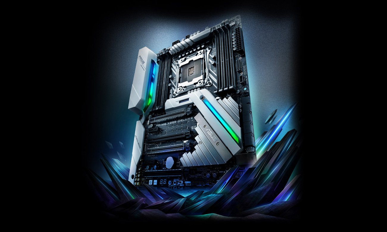 ASUS PRIME X299 Deluxe podświetlenie Aura Sync