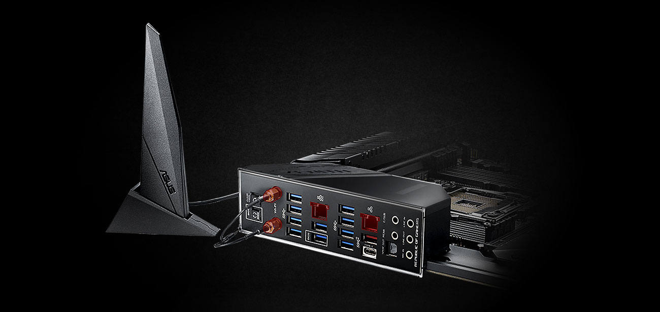 ASUS X399 ROG ZENITH EXTREME ALPHA Łączność z siecią
