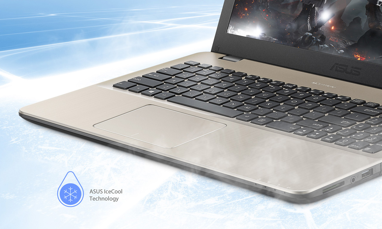 wydajne chłodzenie w ASUS VivoBook 15 X542UA