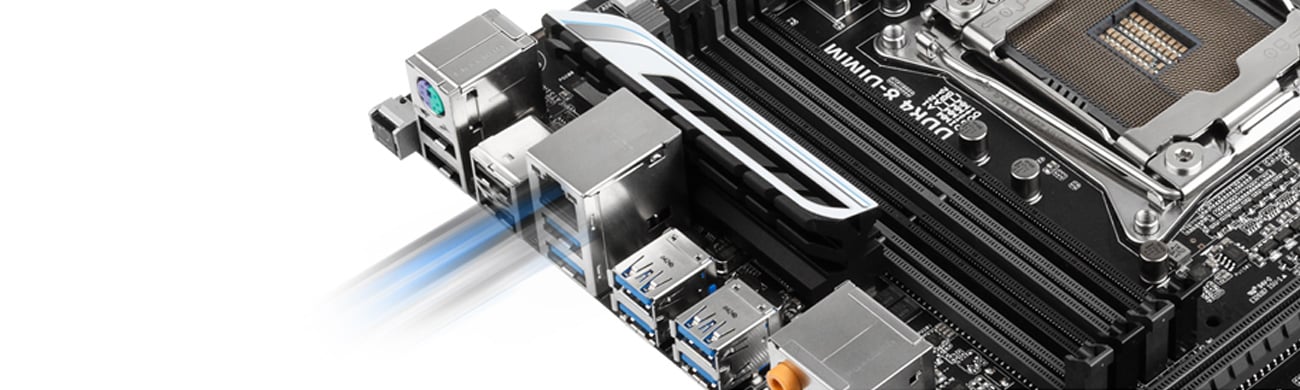 Płyta główna ASUS X99-A - Sieć