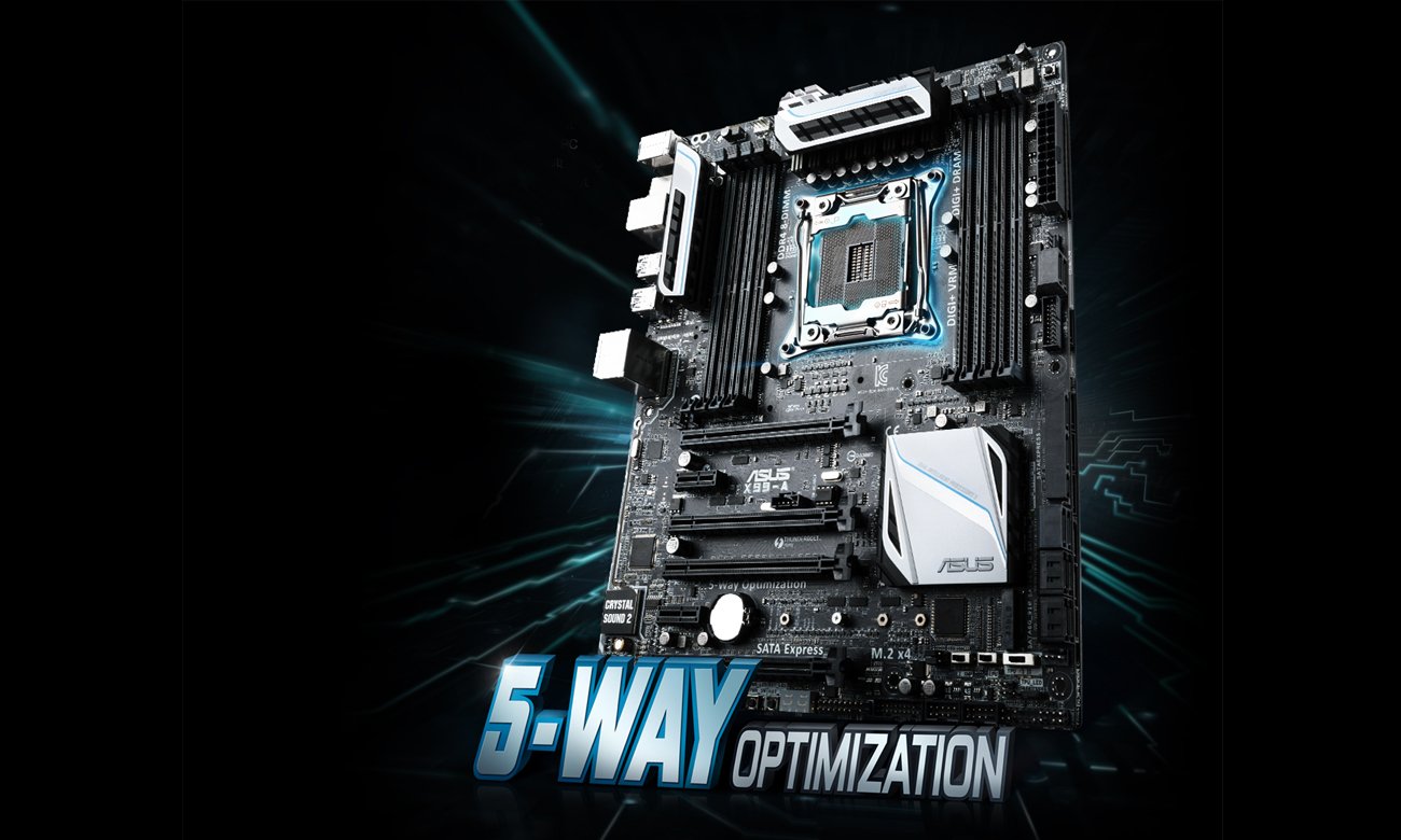 Płyta główna ASUS X99 - ASUS 5-Way Optimization