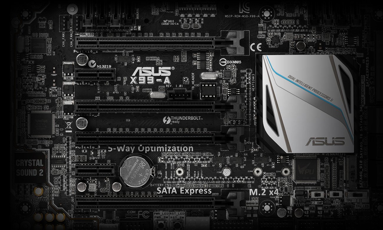 Płyta główna ASUS X99- NVIDIA® SLI™ i AMD CrossFireX™