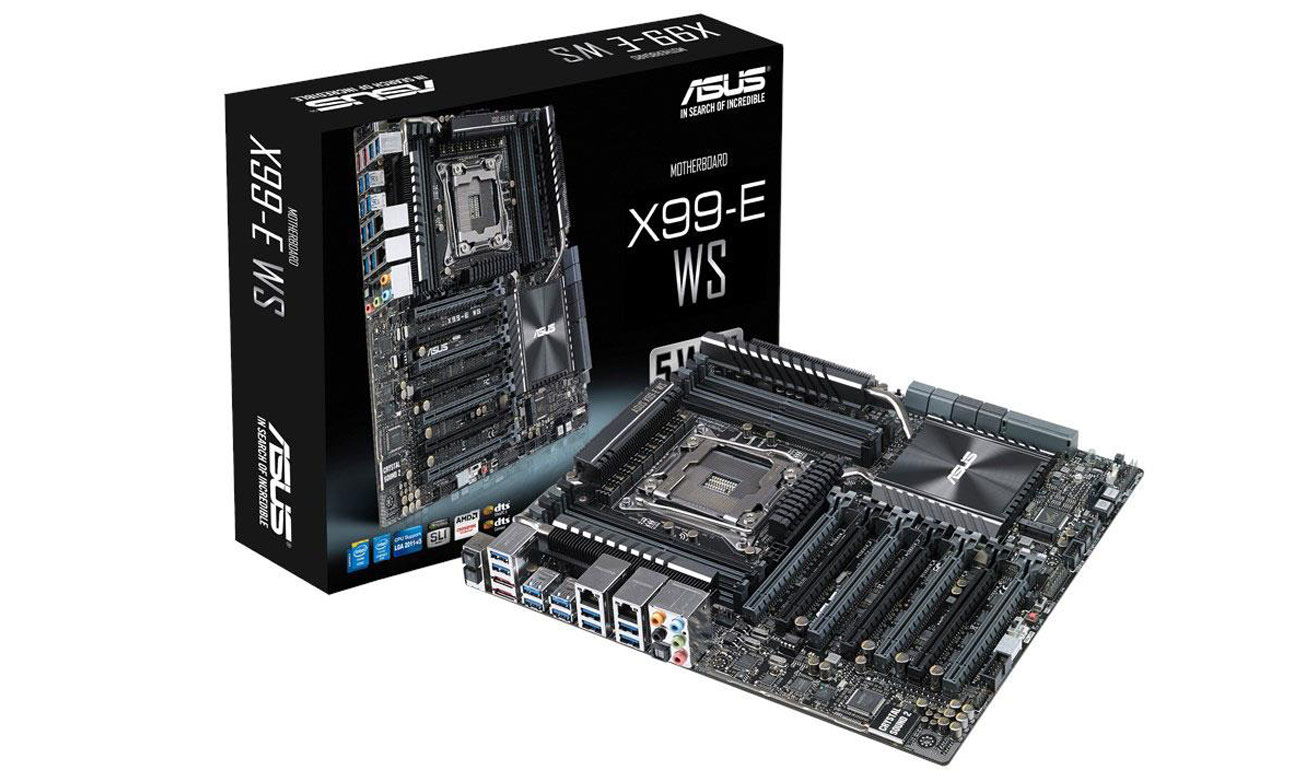 ASUS X99-E WS Płyta główna dla graczy i profesjonalistów