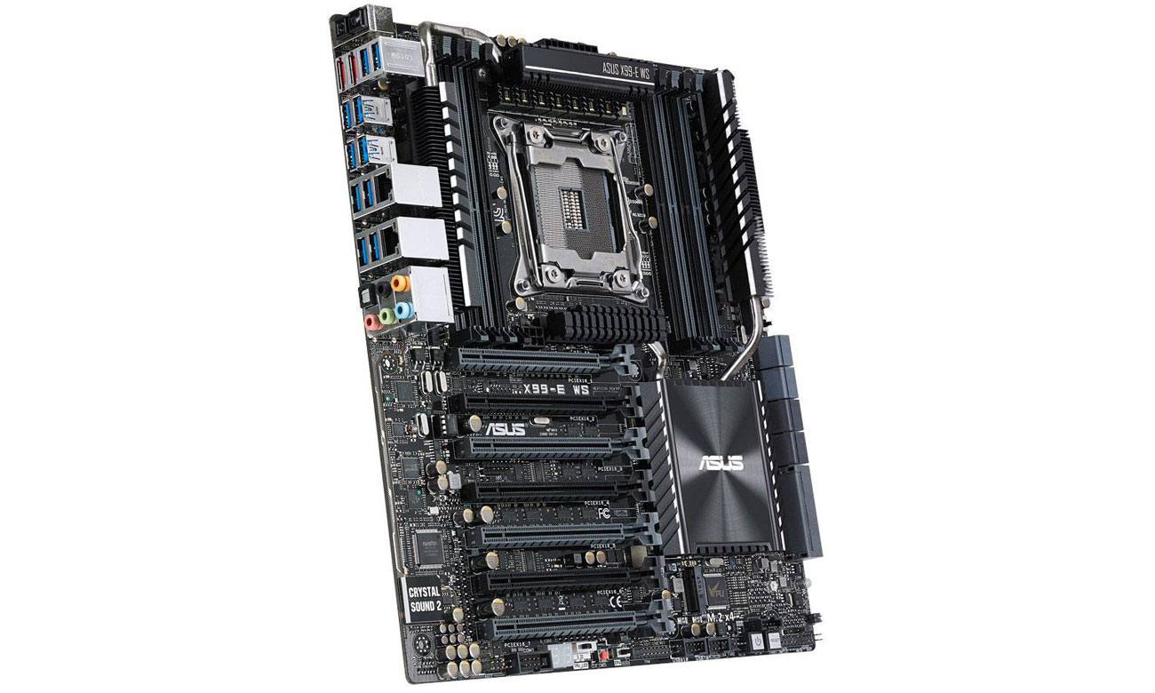 ASUS X99-E WS Niezwykle wytrzymałe komponenty