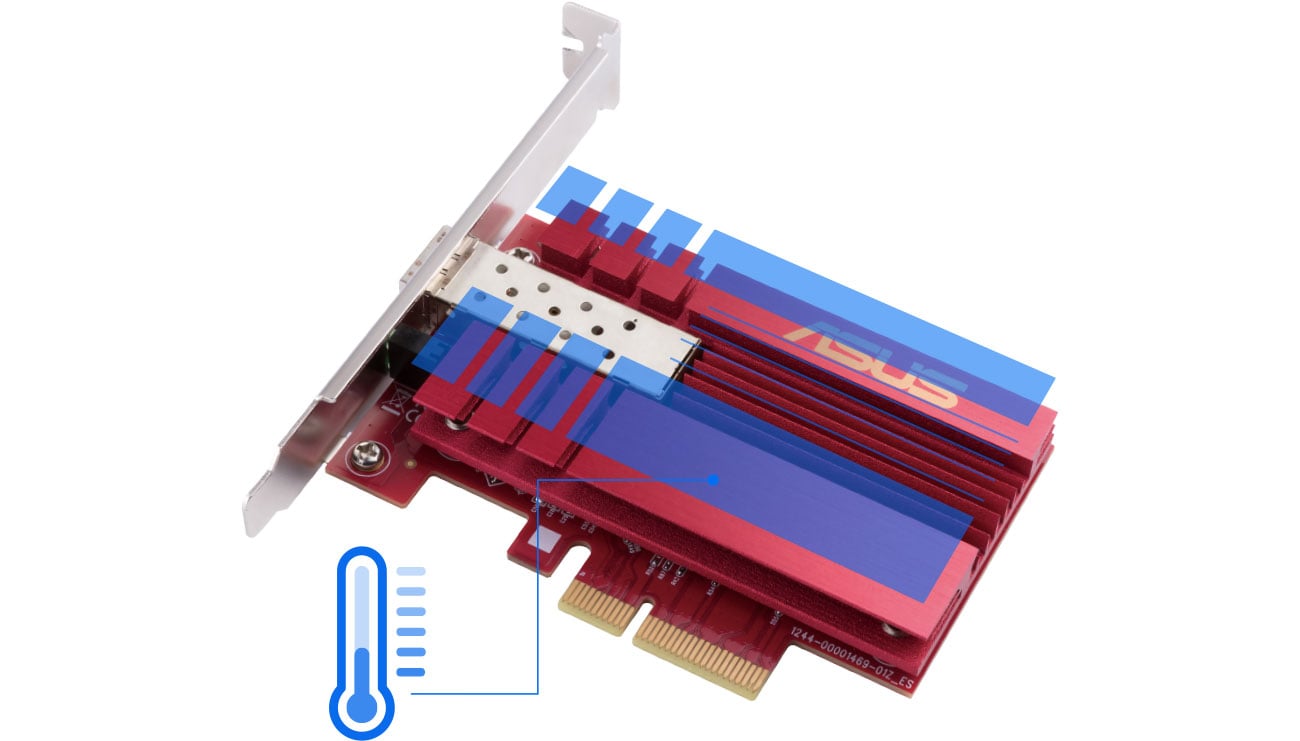 ASUS XG-C100F Radiator chłodzący