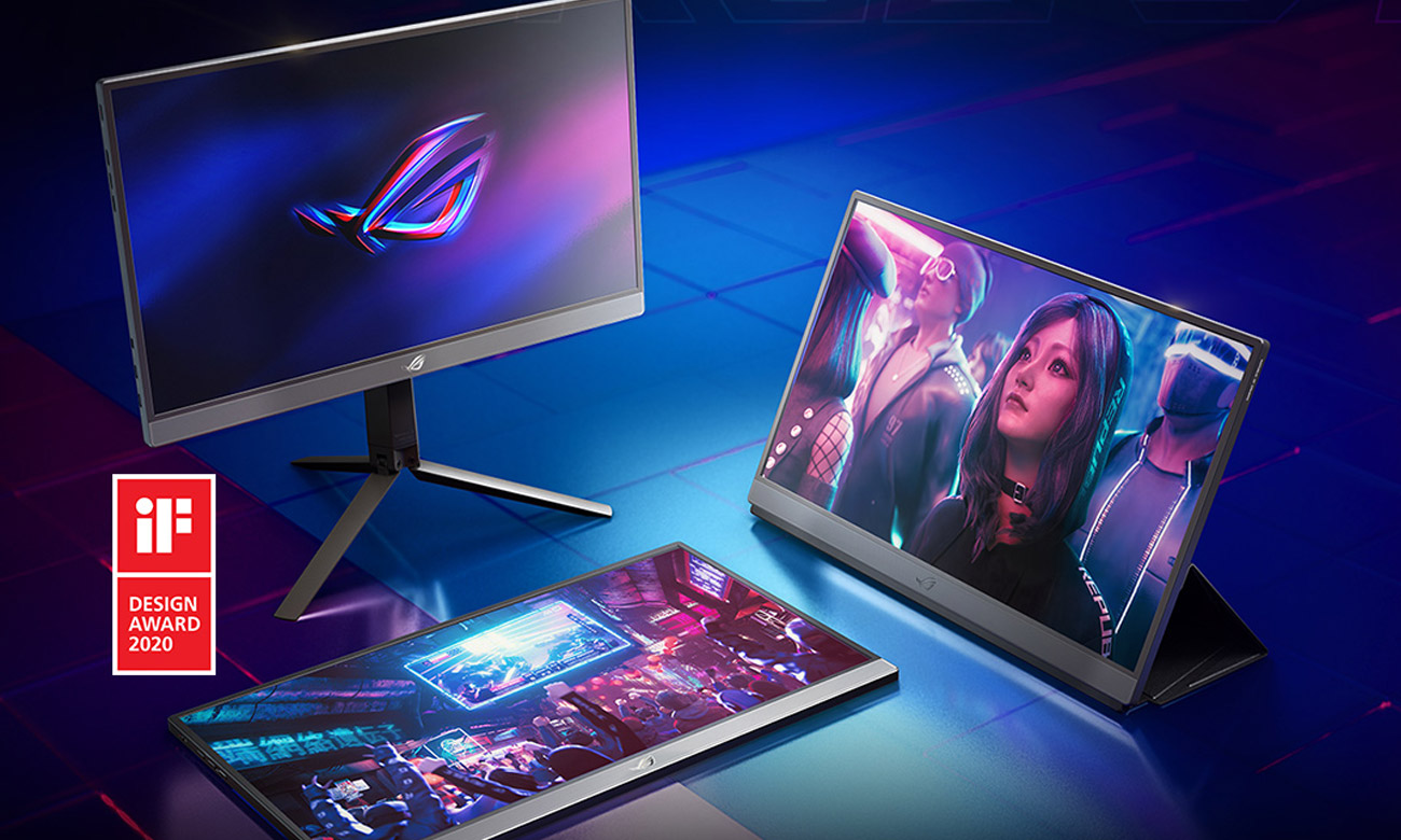 Monitor przenośny dla graczy ASUS ROG STRIX XG17AHP