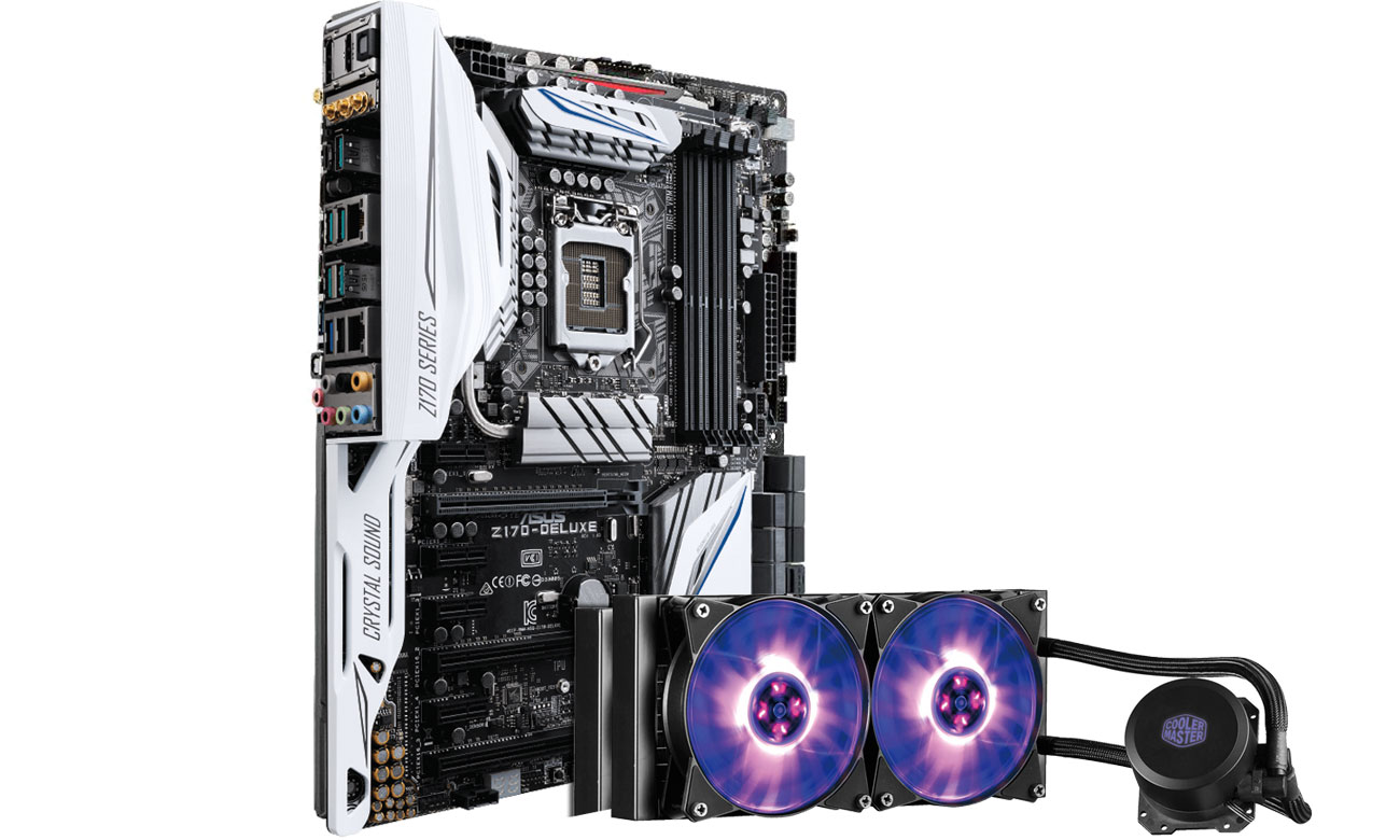 Zestaw podzespołów ASUS Z170-DELUXE + MasterLiquid ML240L RGB