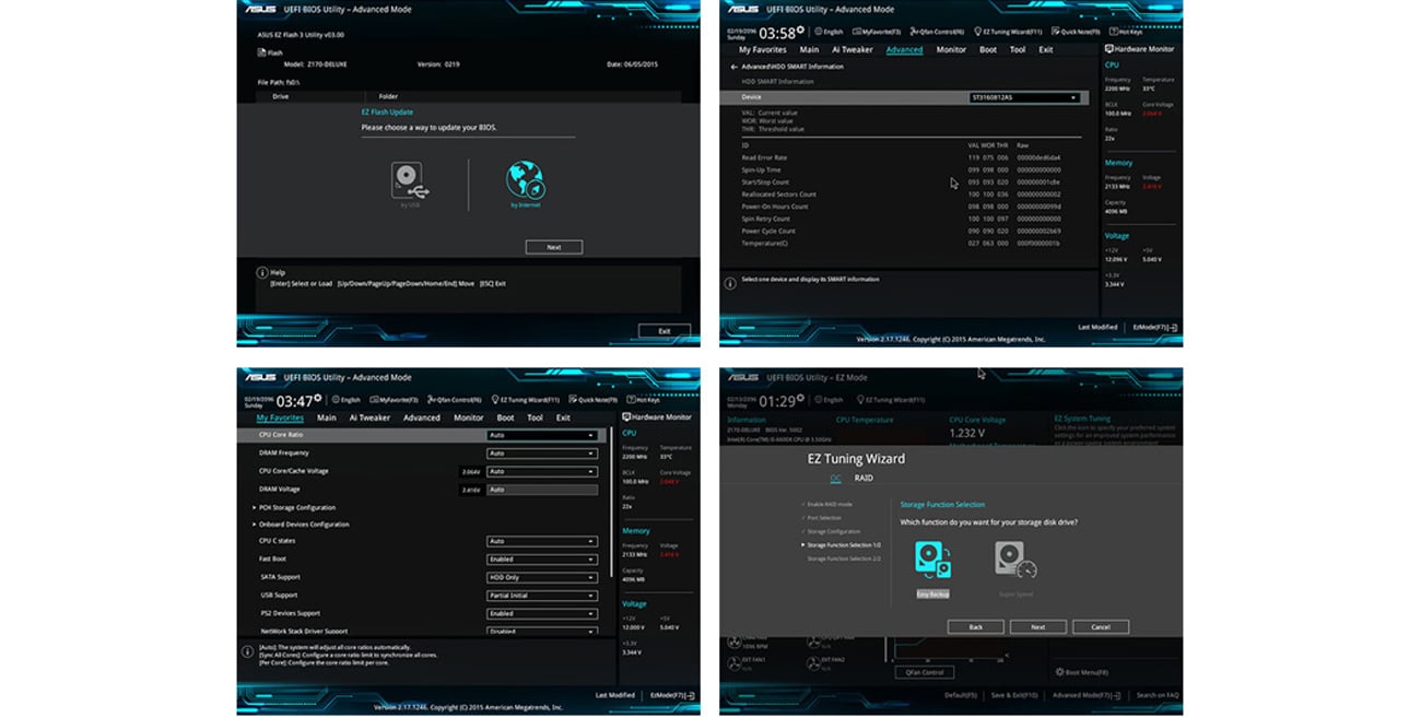 ASUS Z170-P BIOS UEFI