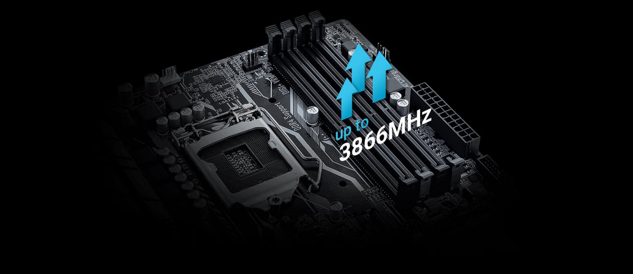 ASUS Z270-K obsługa DDR4 3866MHz