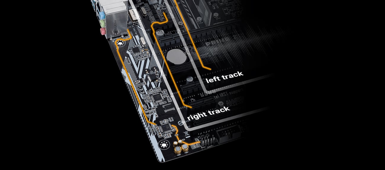 ASUS Z270-K dwie ścieżki audio