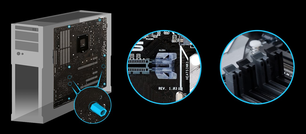 ASUS Z270-P łatwy montaż