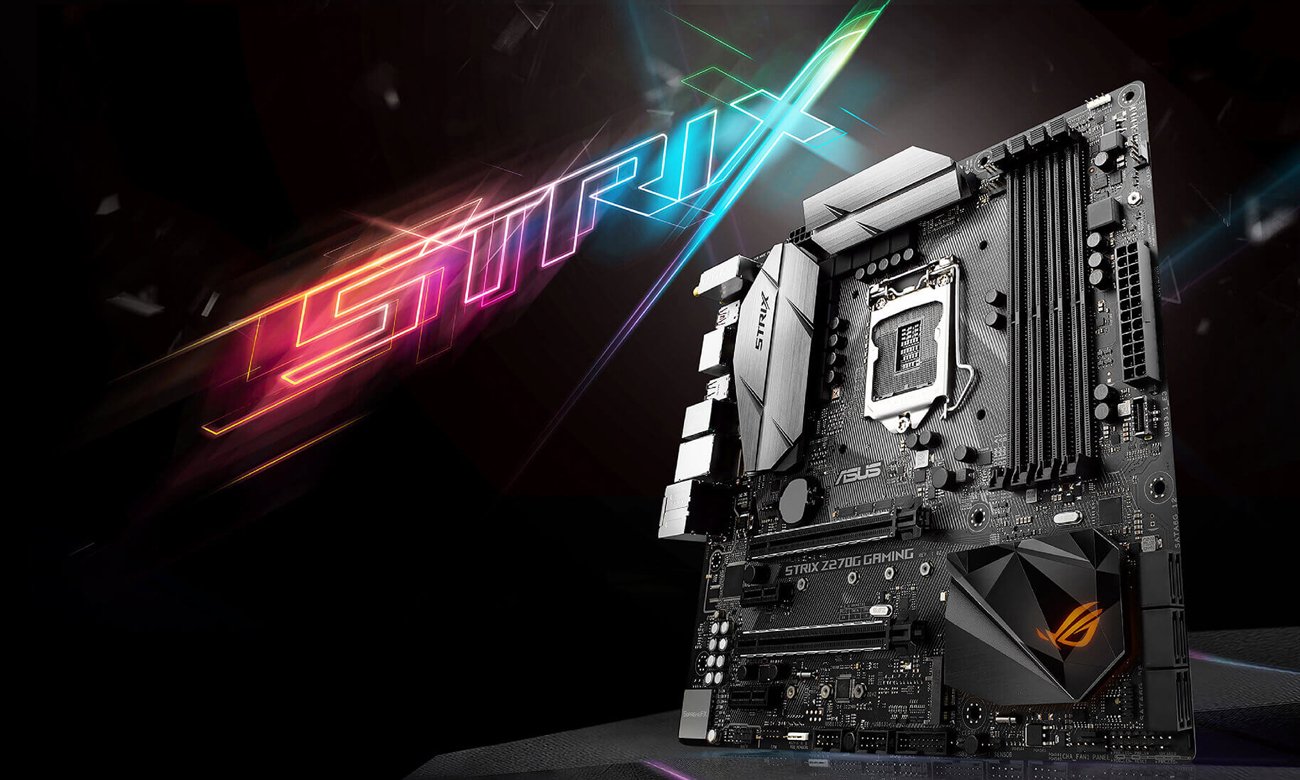 ASUS Z270G GAMING podświetlenie RGB