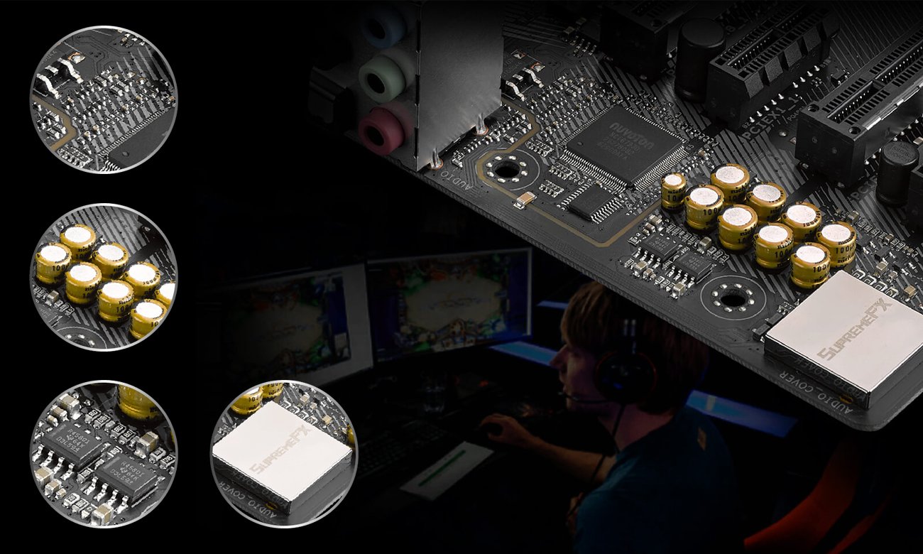 ASUS Z270G GAMING dźwięk SupremeFX