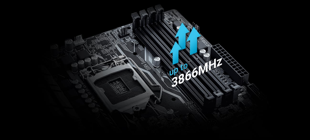 ASUS Z270M-PLUS DDR4 3866MHz