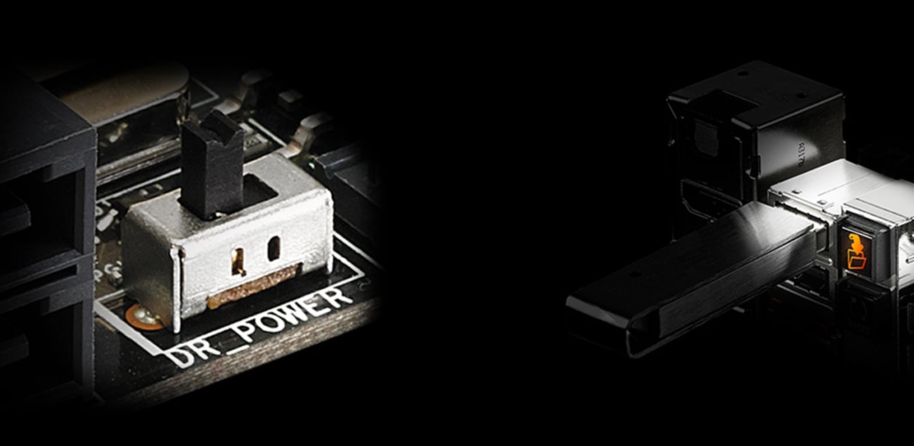 ASUS Z97-WS Q-Code Logger i ASUS Dr. Power
