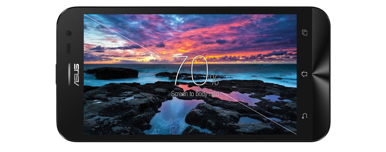 ASUS ZenFone 2 Laser zmniejszone ramki ekranu 