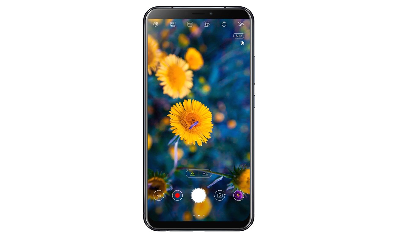 Desire asus zenfone 5z zs620kl 8/256gb dual sim granatowy led