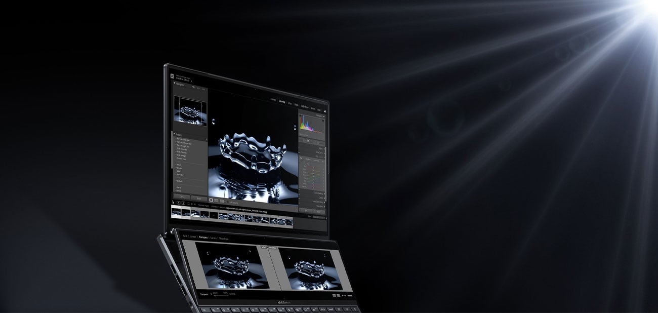 ASUS ZenBook Pro 14 Duo podwójny ekran