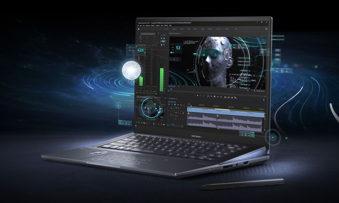 ASUS ZenBook Pro 16X grafički programi